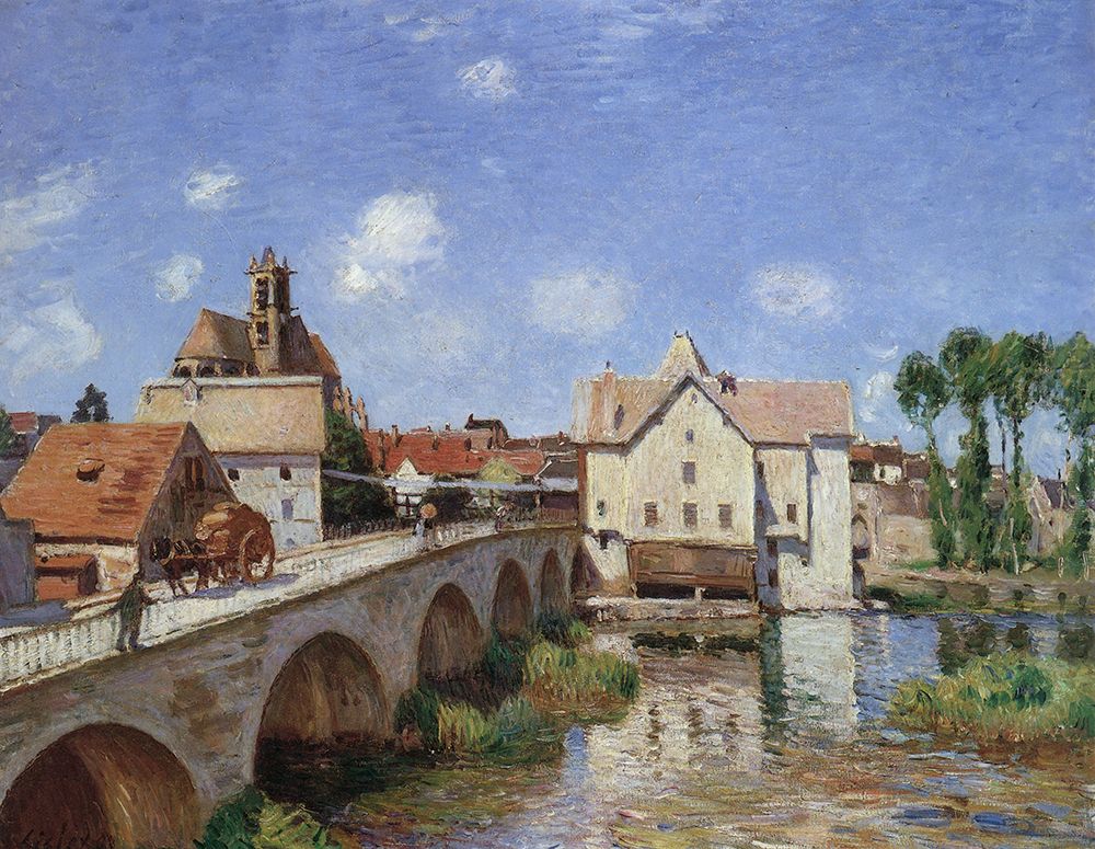 Bridge at Moret 1893