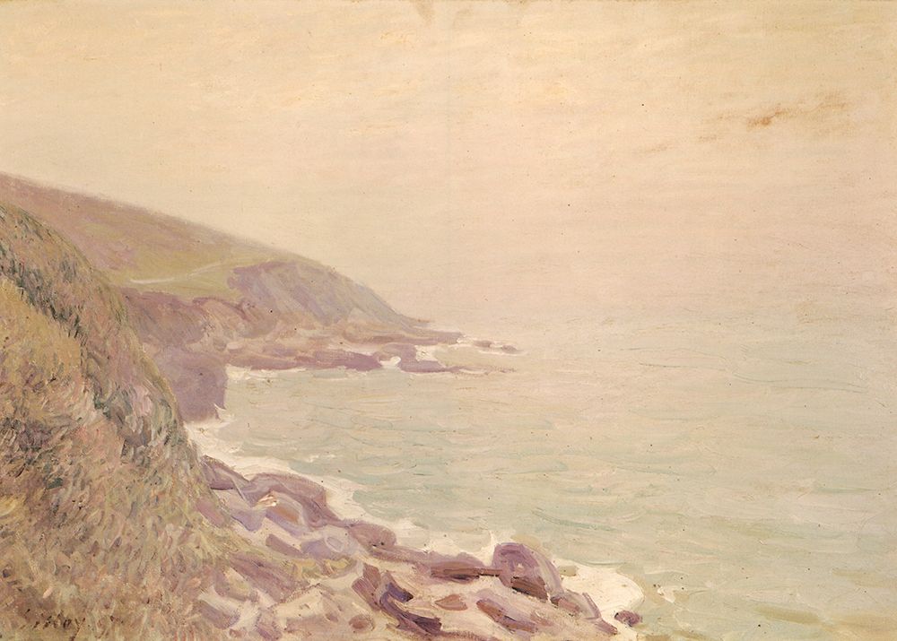 Coast of Wales in the Mist 1897