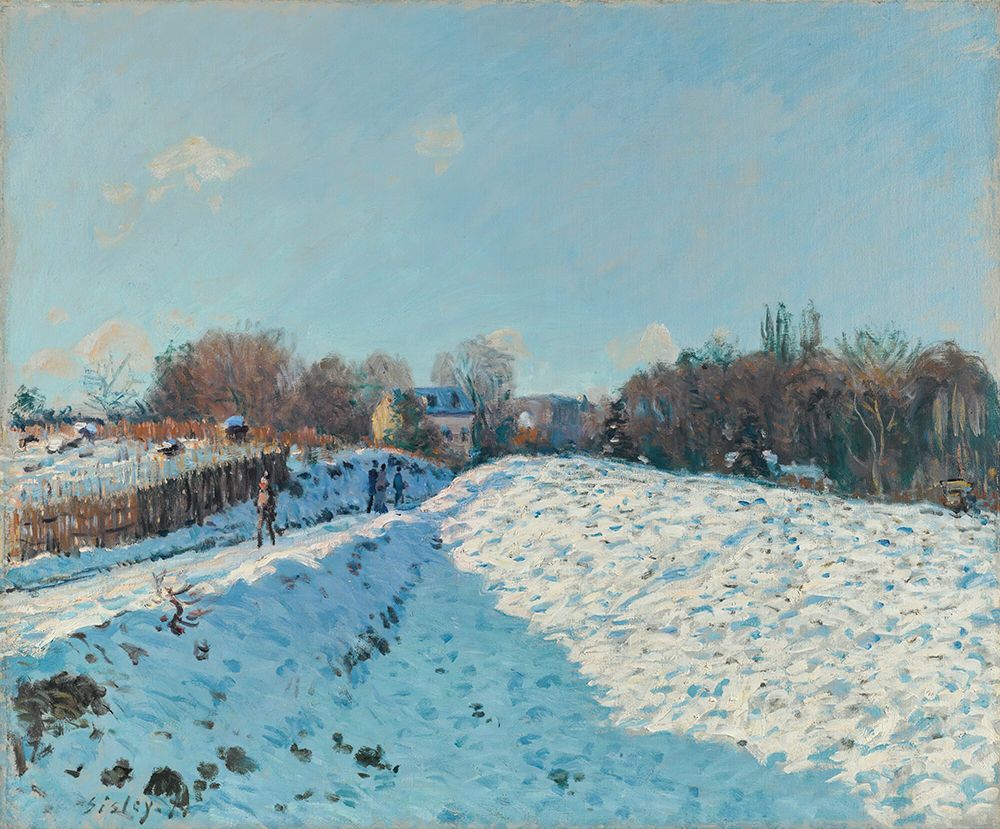 Snow Effect at Louveciennes 1874