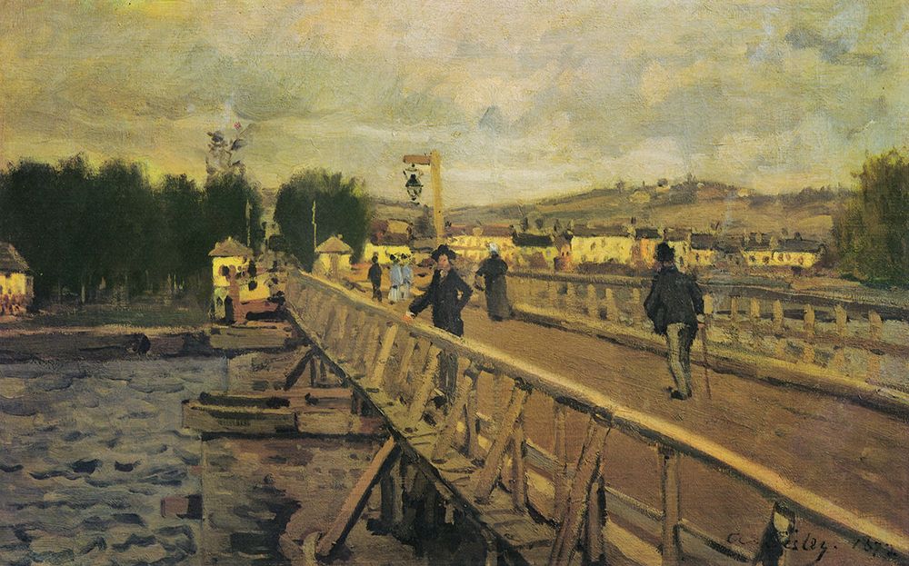Footbridge at Argenteuil 1872