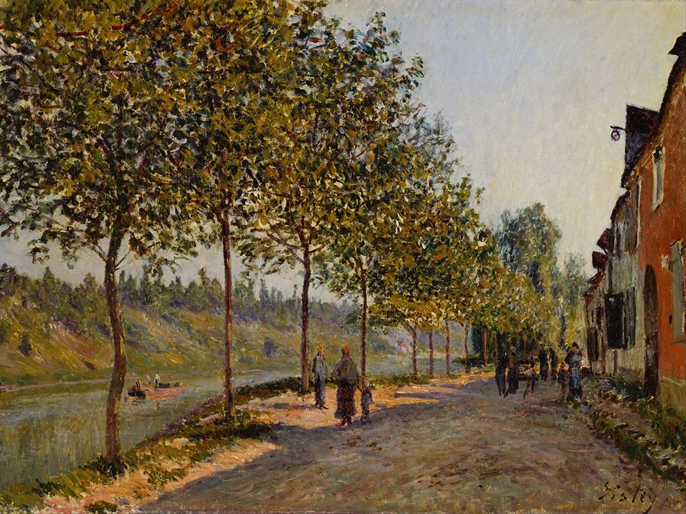 June Morning in Saint-Mammes (1884)