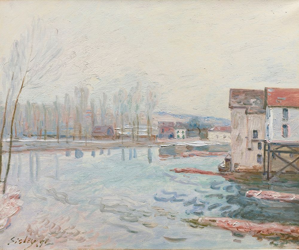 Winter in Moret 1891