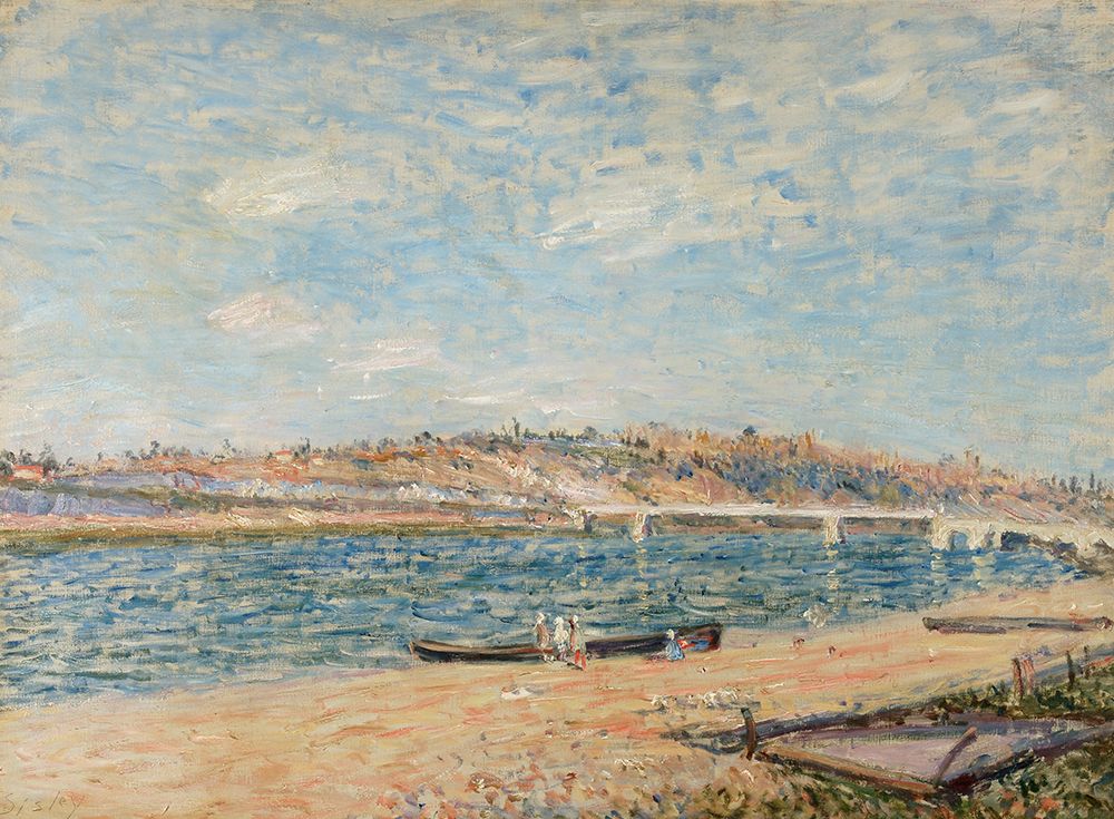The Bank at Saint-Mammes ca 1884
