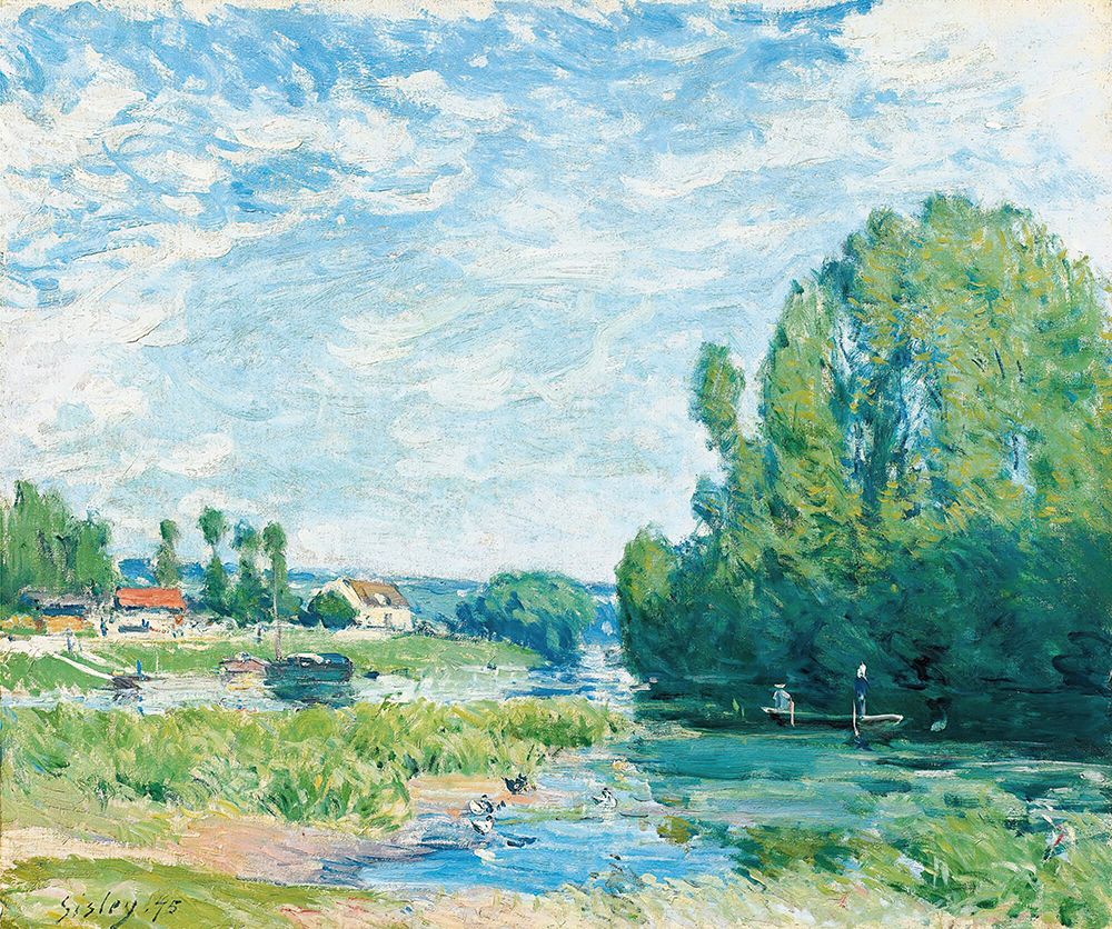 The Duck Pond 1875