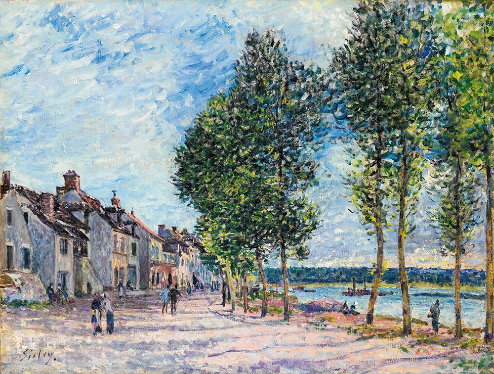 The Seine at Bougival 1877
