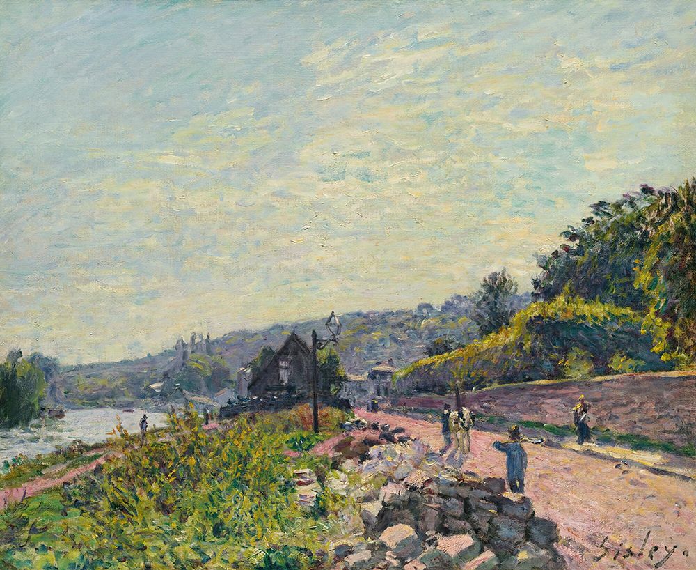 The Seine at Bas-Meudon ca 1878