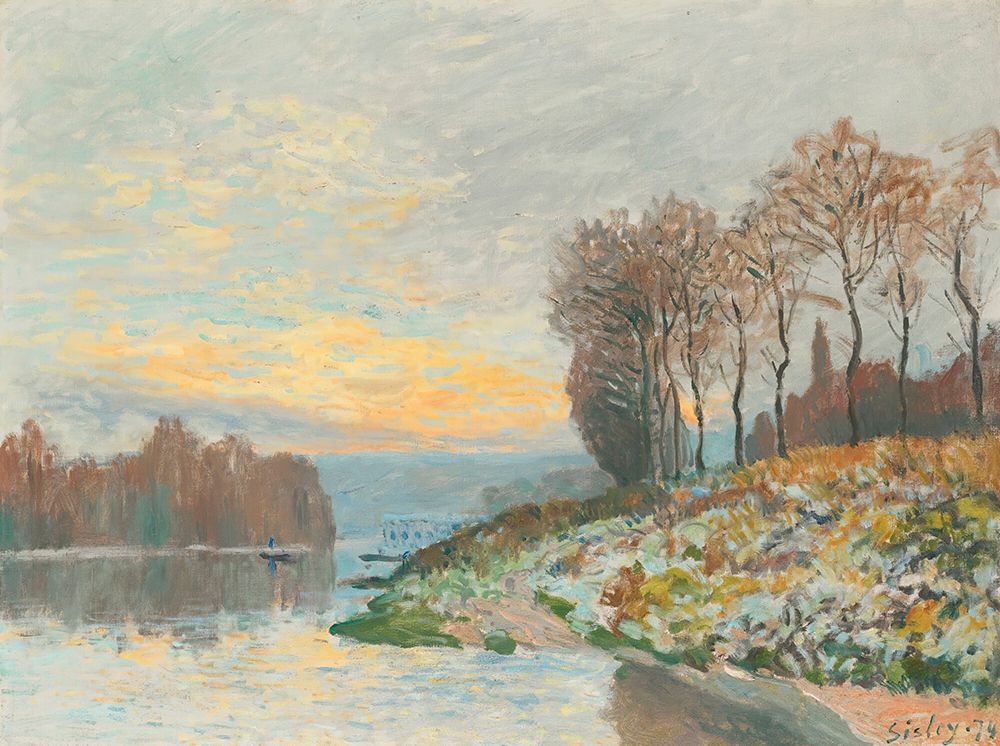 The Seine near Bougival 1874