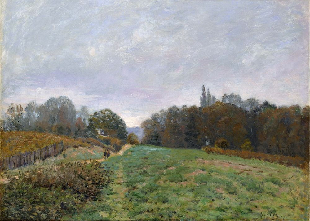 Landscape at Louveciennes (1873)