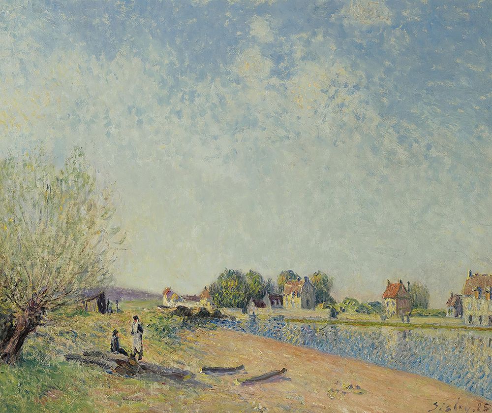 The Loing Canal at Saint-Mammes (1885)