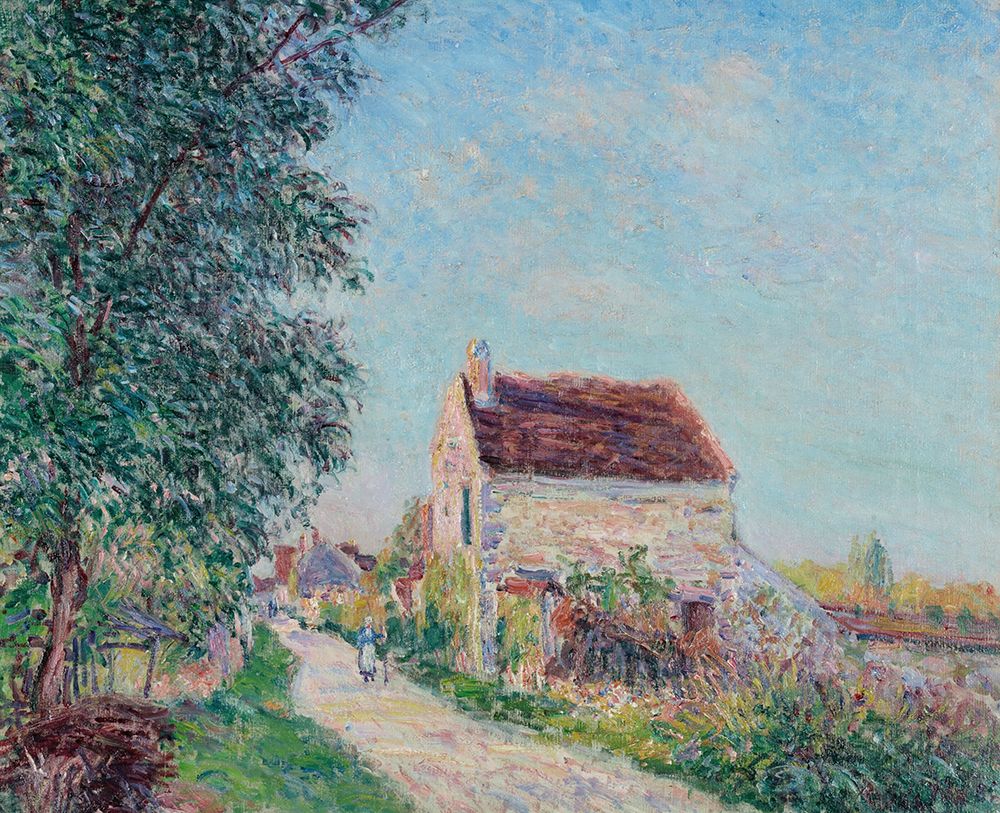 The Village of Sablons, near Veneux-Nadon (1885)