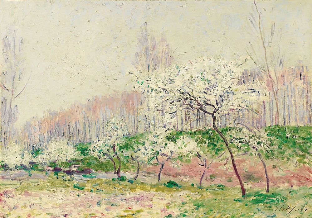 Apple Trees in Blossom (1890)