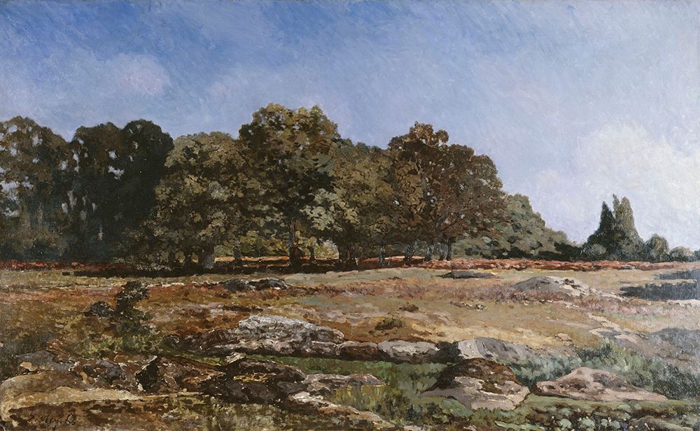 Edge of the Fontainebleau forest (1865)