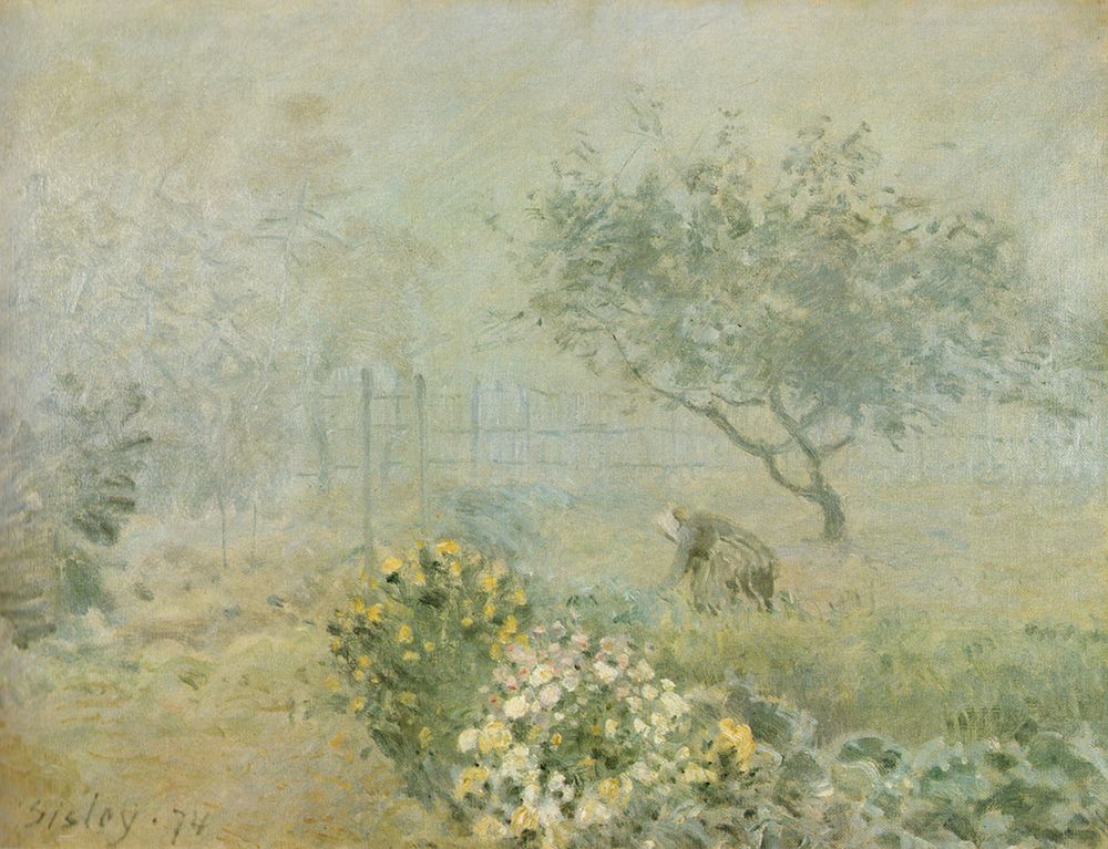 Mist at Voisins 1874