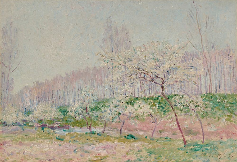 Apple Trees in Blossom (1890)