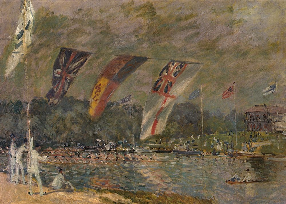 Regatta at Molesey 1874