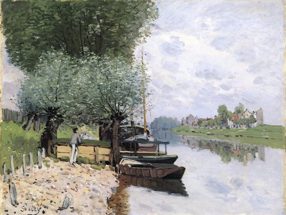 Seine at Bougival 1872