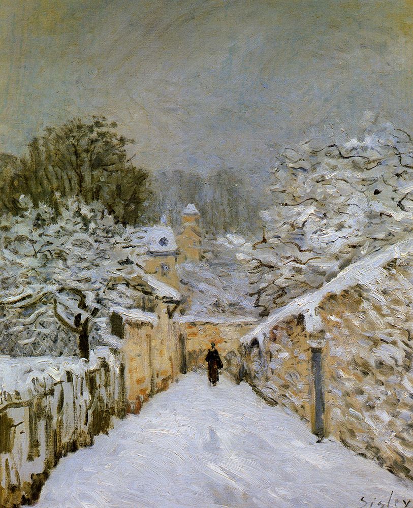 Snow at Louveciennes 1878