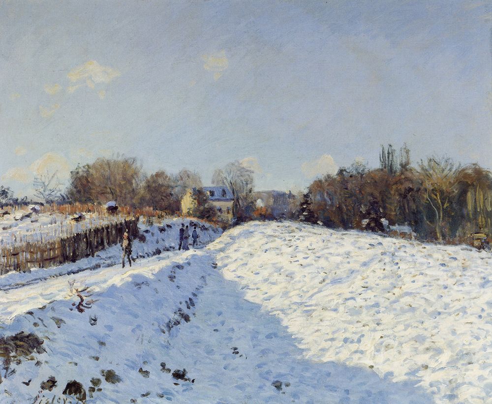 Snow Effect at Louveciennes 1874