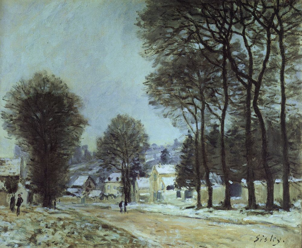Snow, Louveciennes 1874