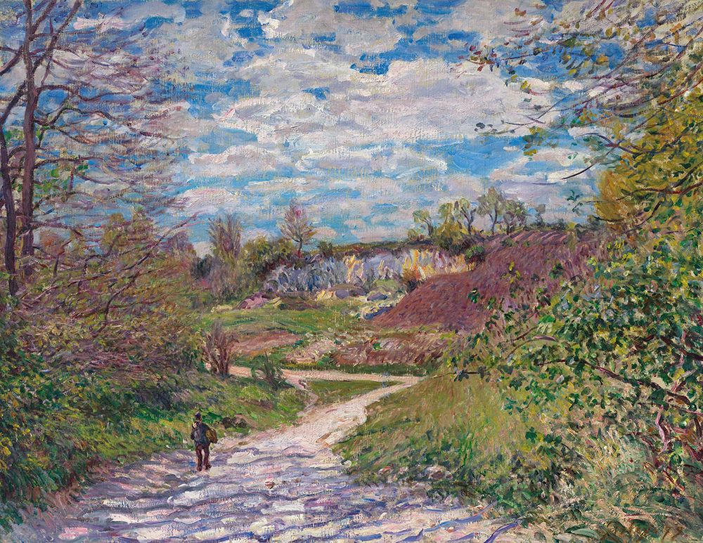 Winter sun at Veneux-Nadon (1879)