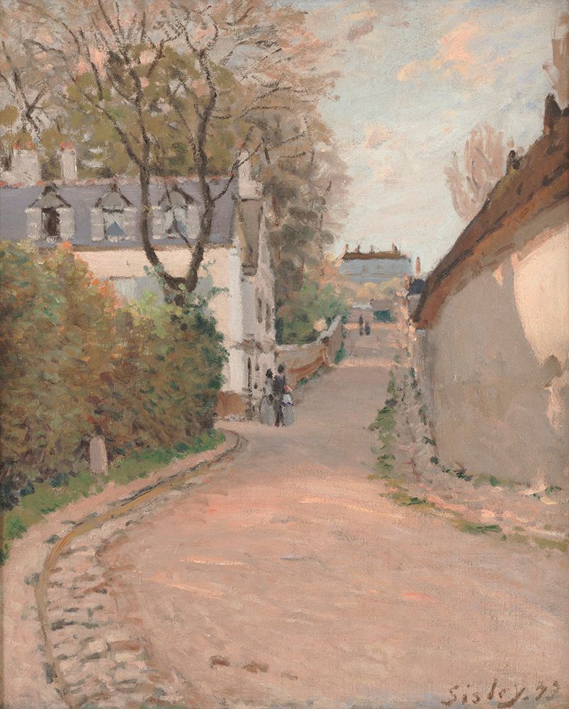 Street in Ville-dArray  (1873)