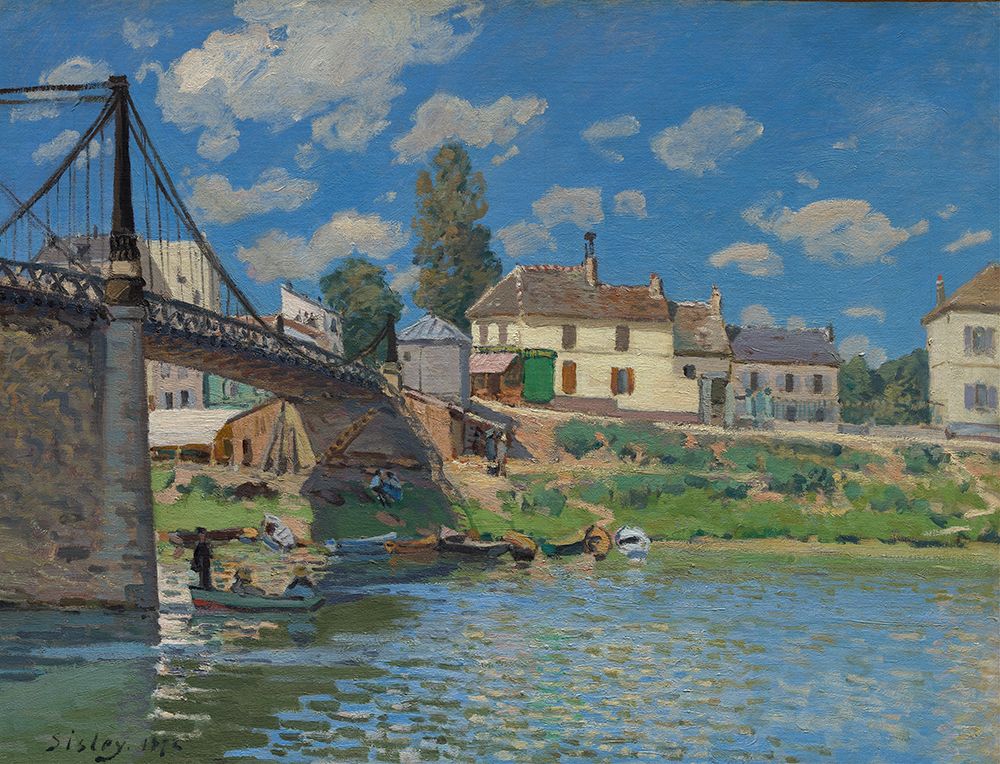 The Bridge at Villeneuve-la-Garenne (1872)