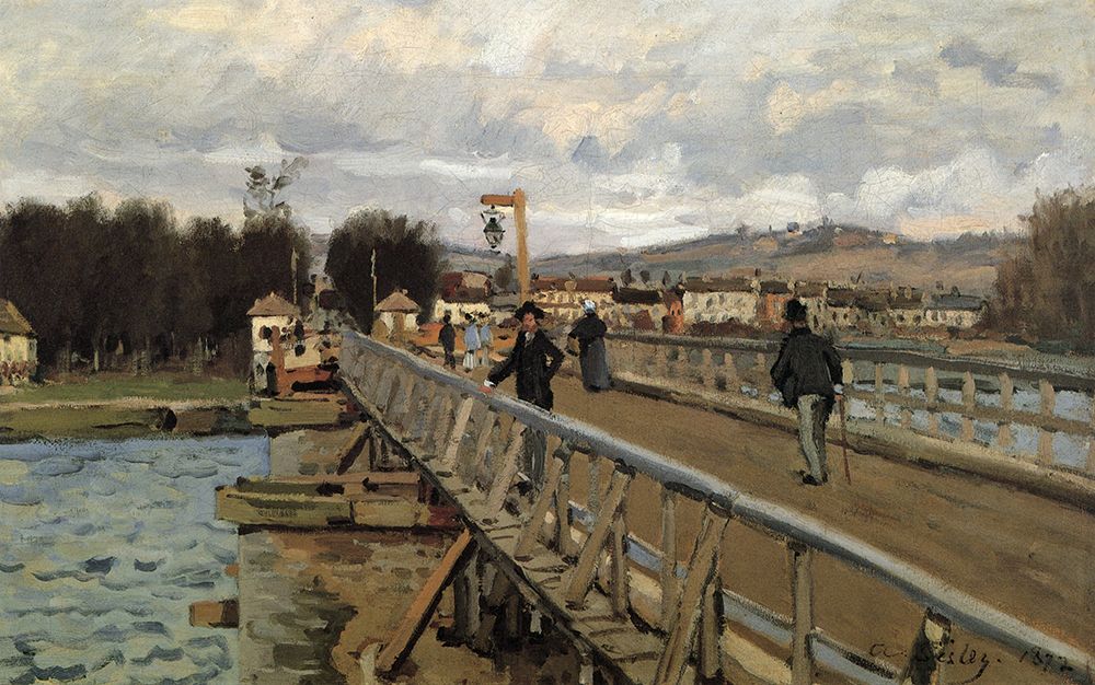 The Footbridge at Argenteuil 1872
