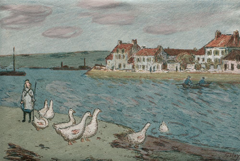 The River Bank or Geese (1897)