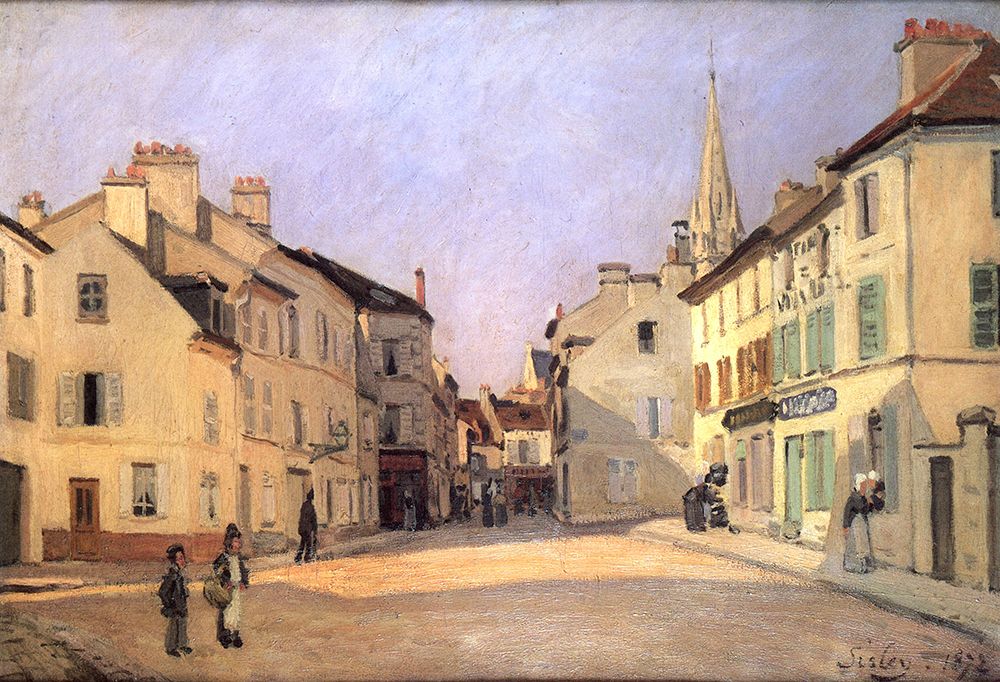 The Square at Argenteuil 1872