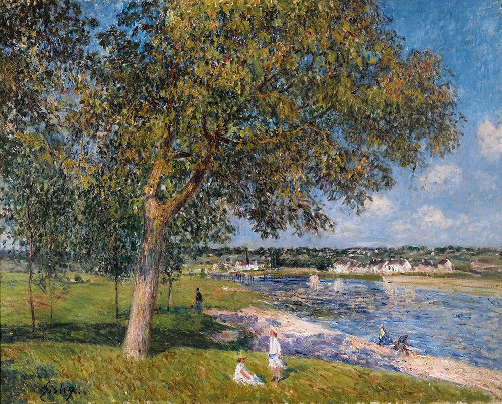 A Walnut Tree in the Thomery Meadow (1880)