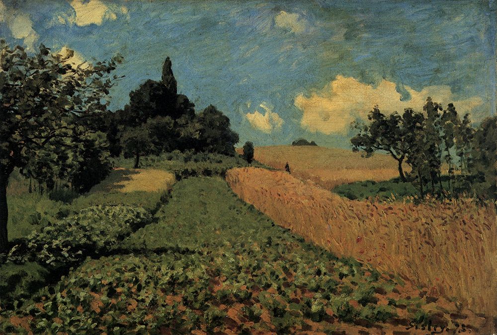Wheatfields near Argenteuil 1873