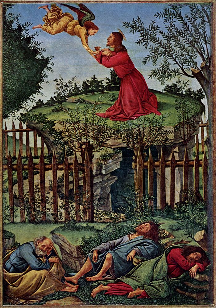 Agony in the Garden ca 1500