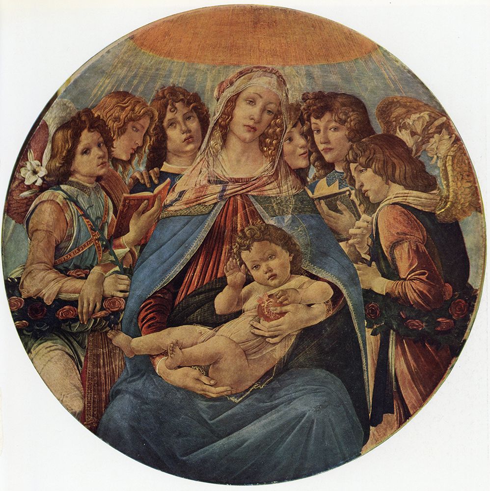 Madonna of the Pomegranate ca 1487