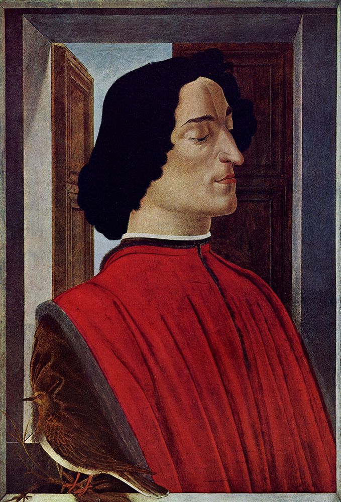 Portrait of Giulliano de Medici 1478
