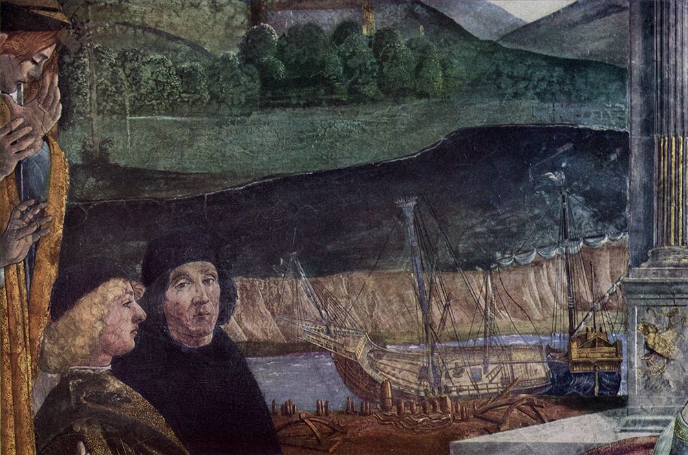 Punishment of Korah, Dathan and Abiram detail 1481