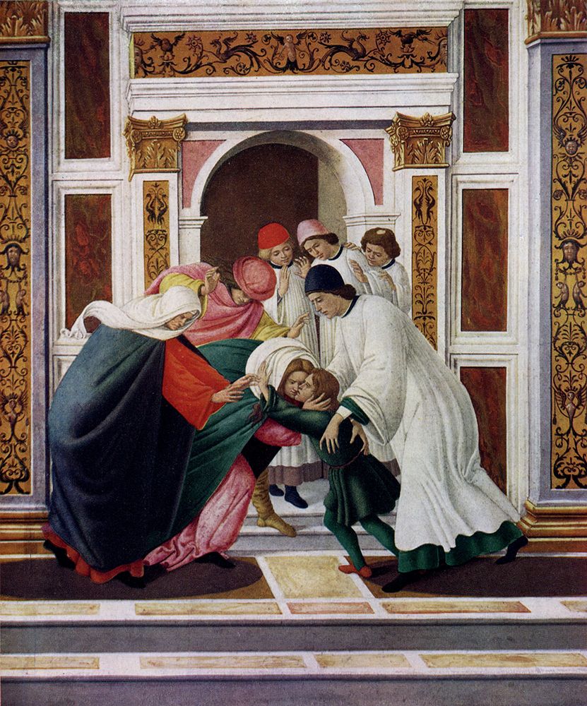 The Miracle of St. Zenobius detail 1 ca 1500