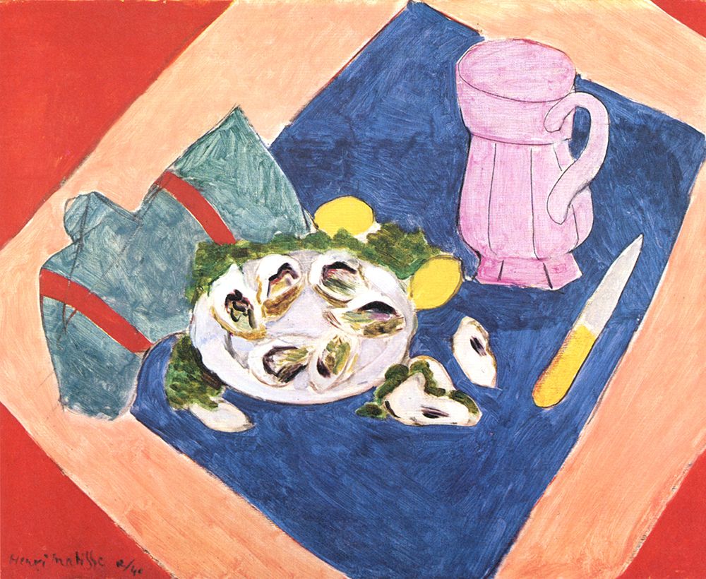 Still Life with Oysters 1940