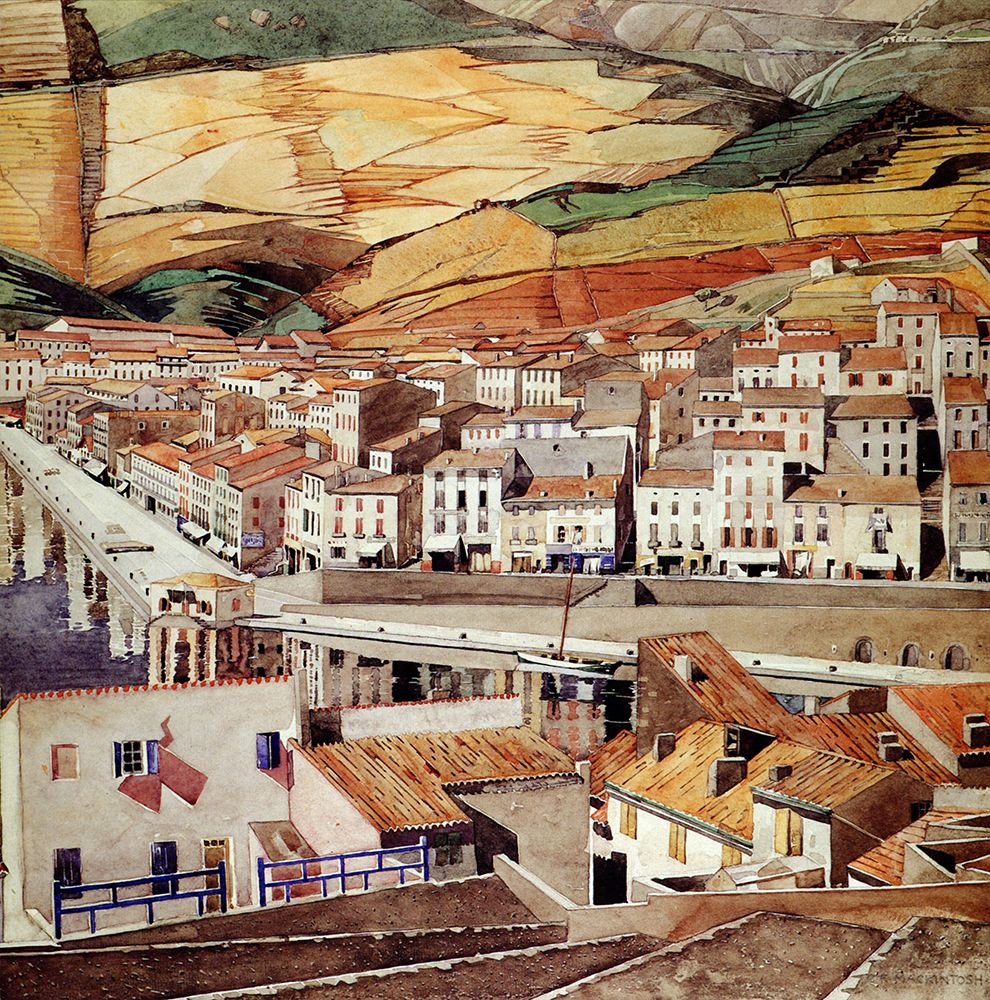Port Vendres, La Ville 1925