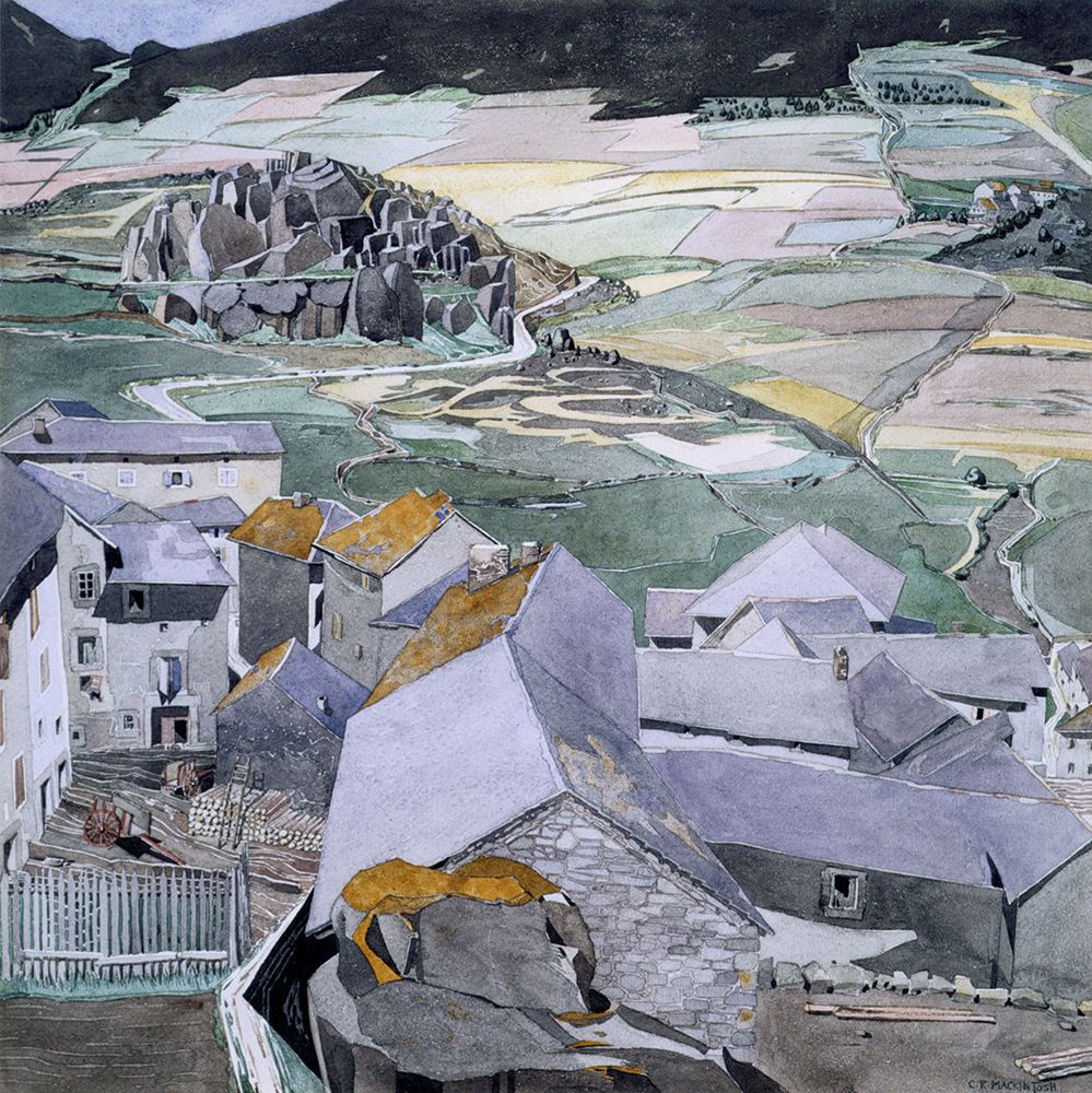 The Village of La Llagonne 1925