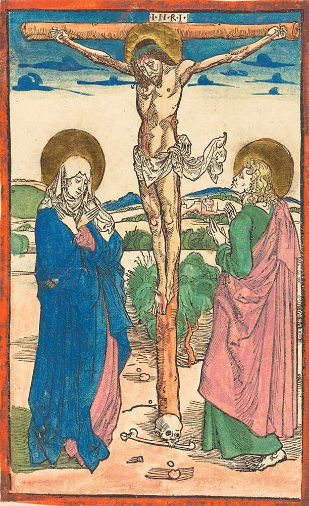 Christ on the Cross Between the Virgin and Saint John 1493