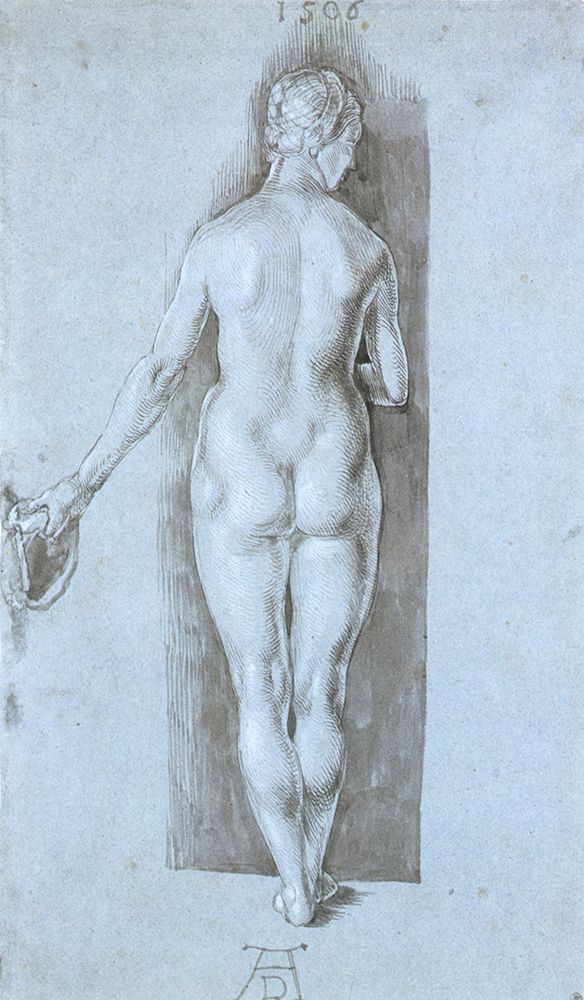 Female Nude from the Back 1506