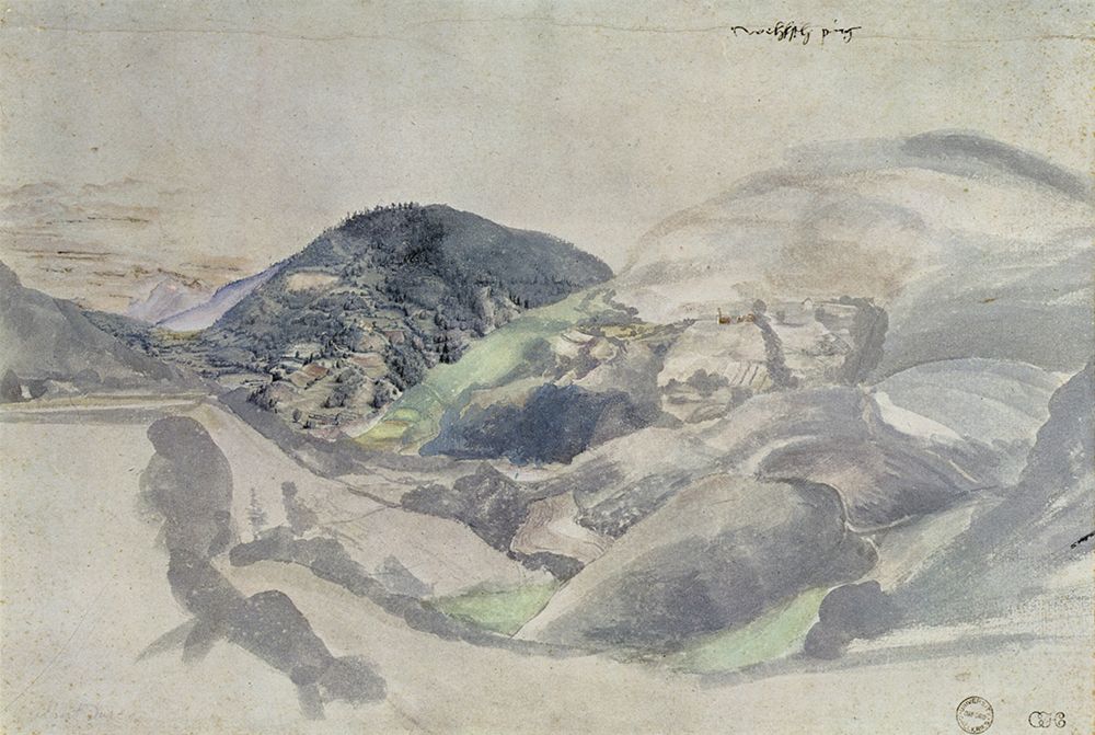 Landscape in South Tyrol 1495
