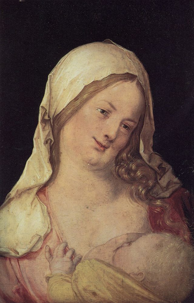 Madonna Suckling Child 1503