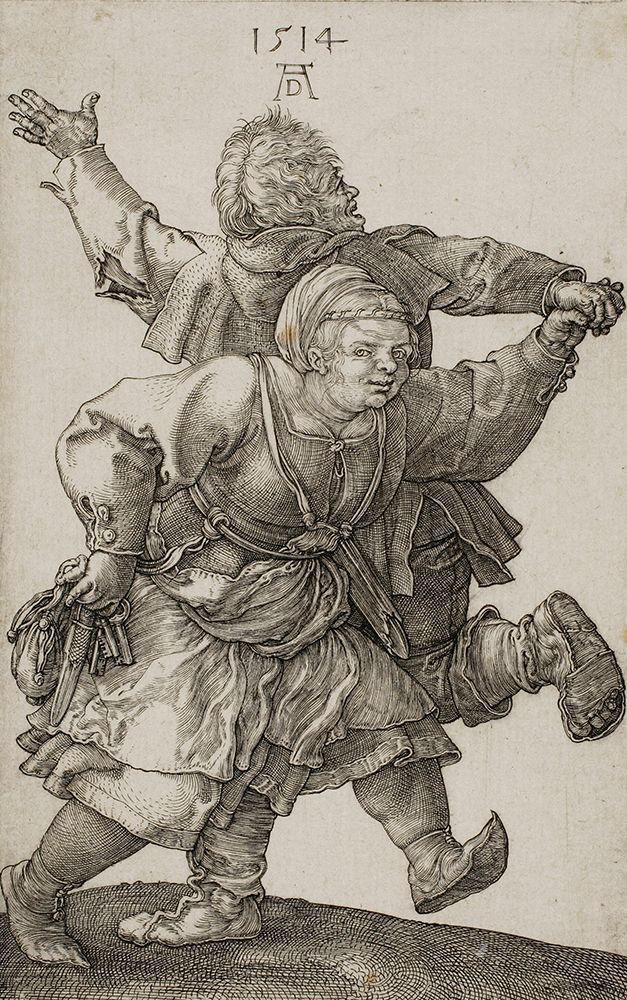 Peasant Couple Dancing