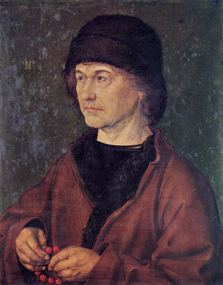Portrait of Durers Father 1490