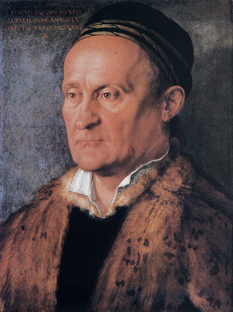 Portrait of Jakob Muffel 1526