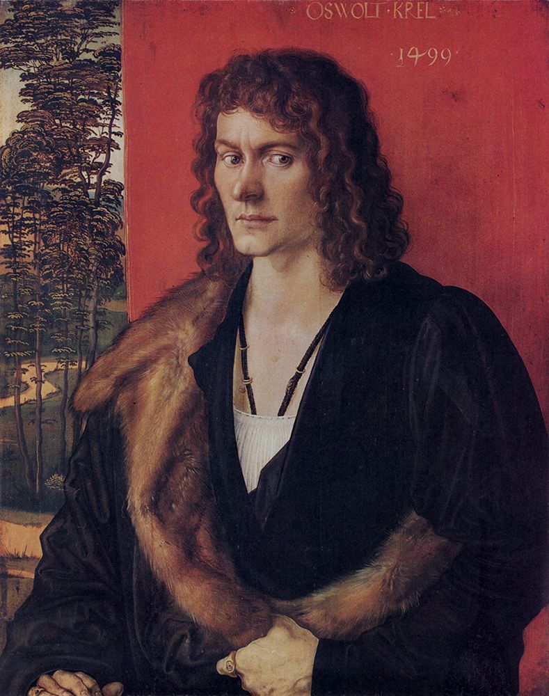 Portrait of Oswold Krell 1499