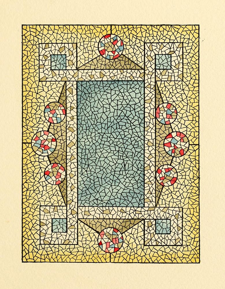 Belcher Mosaic Glass 1886 - 7 design by BMG Co