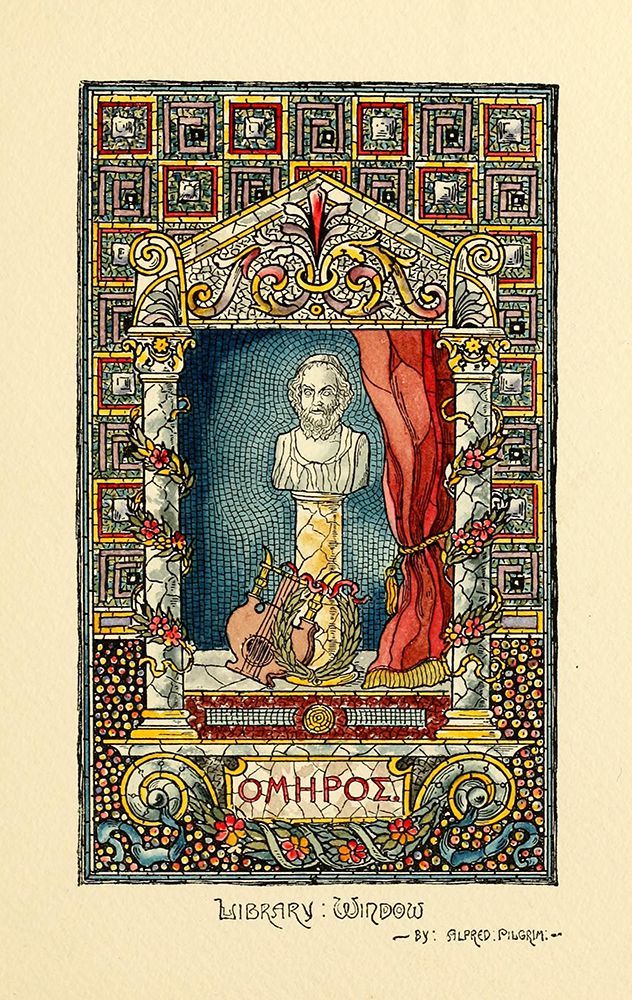 Belcher Mosaic Glass 1886 - 50 design by Alfred Pilgrim