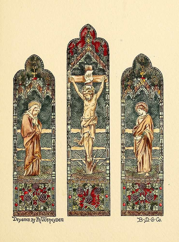 Belcher Mosaic Glass 1886 - 55 design by Fr Verheyden